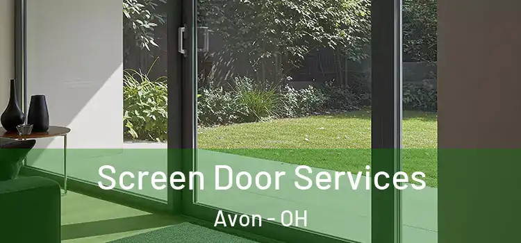 Screen Door Services Avon - OH